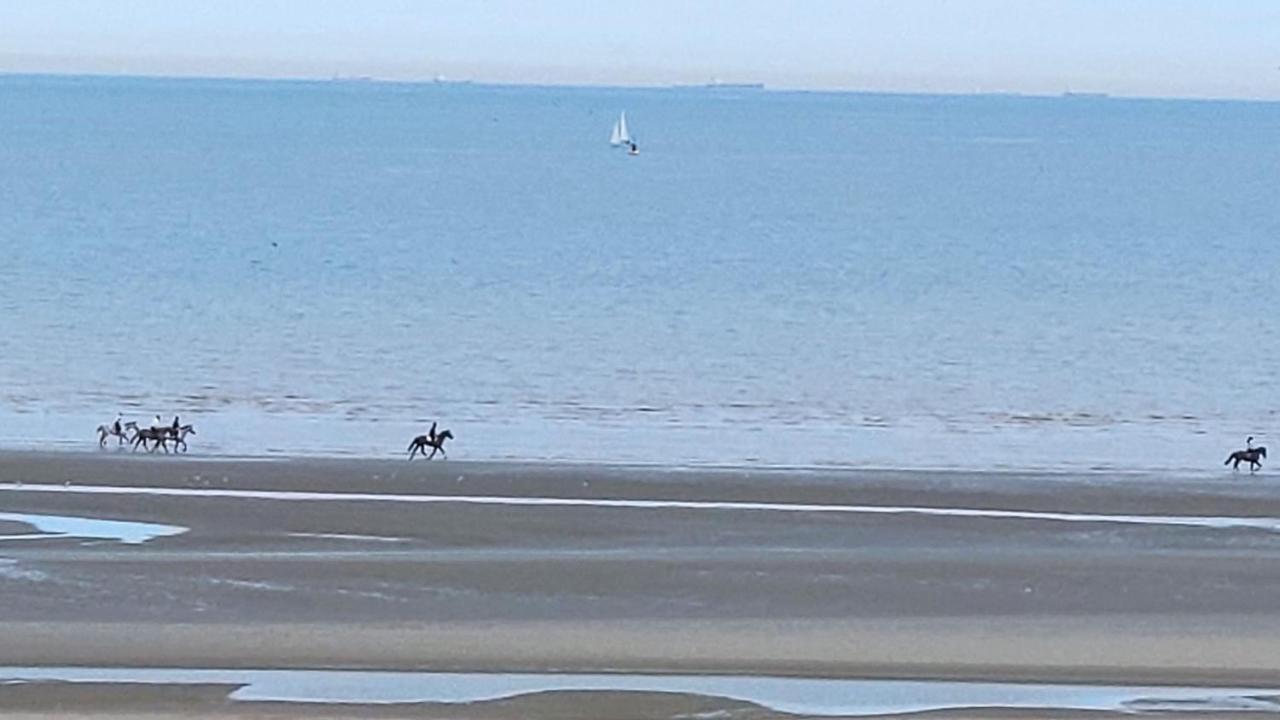 Zeezicht Vanop Het 6 De Verdiep Oostduinkerke Exterior photo